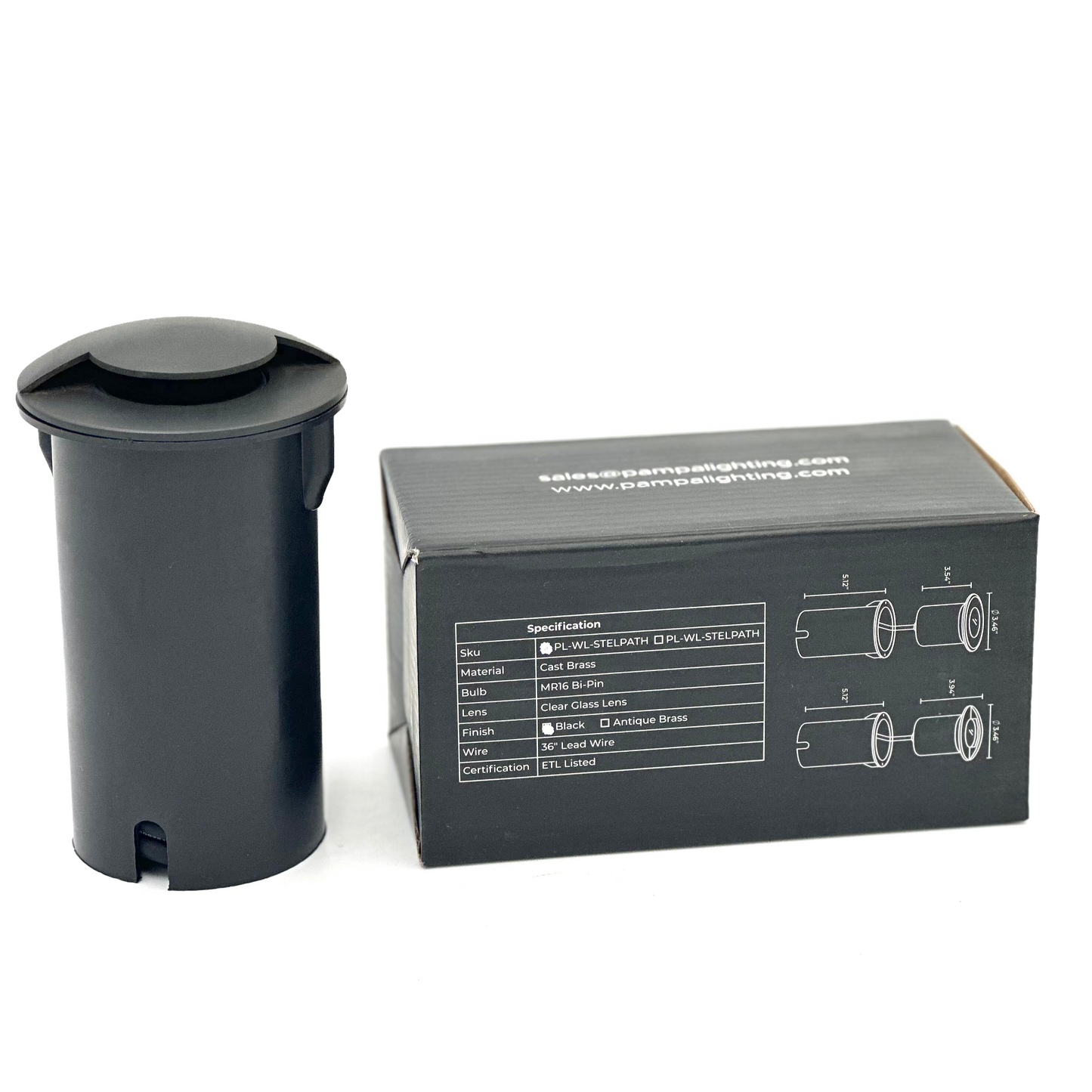 Stel-Path Black Well Light