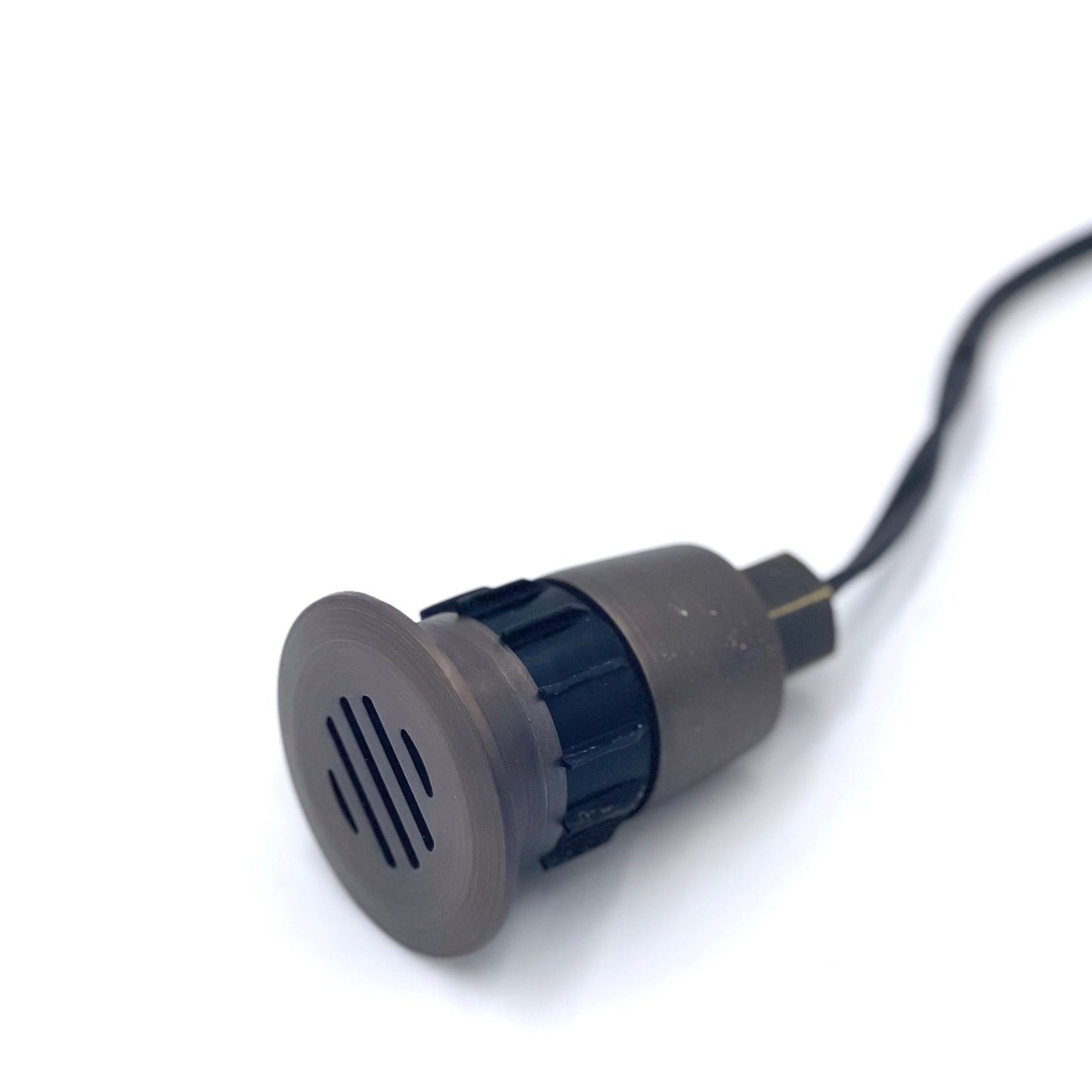 Mini Bronze Louvered In Ground Well Light