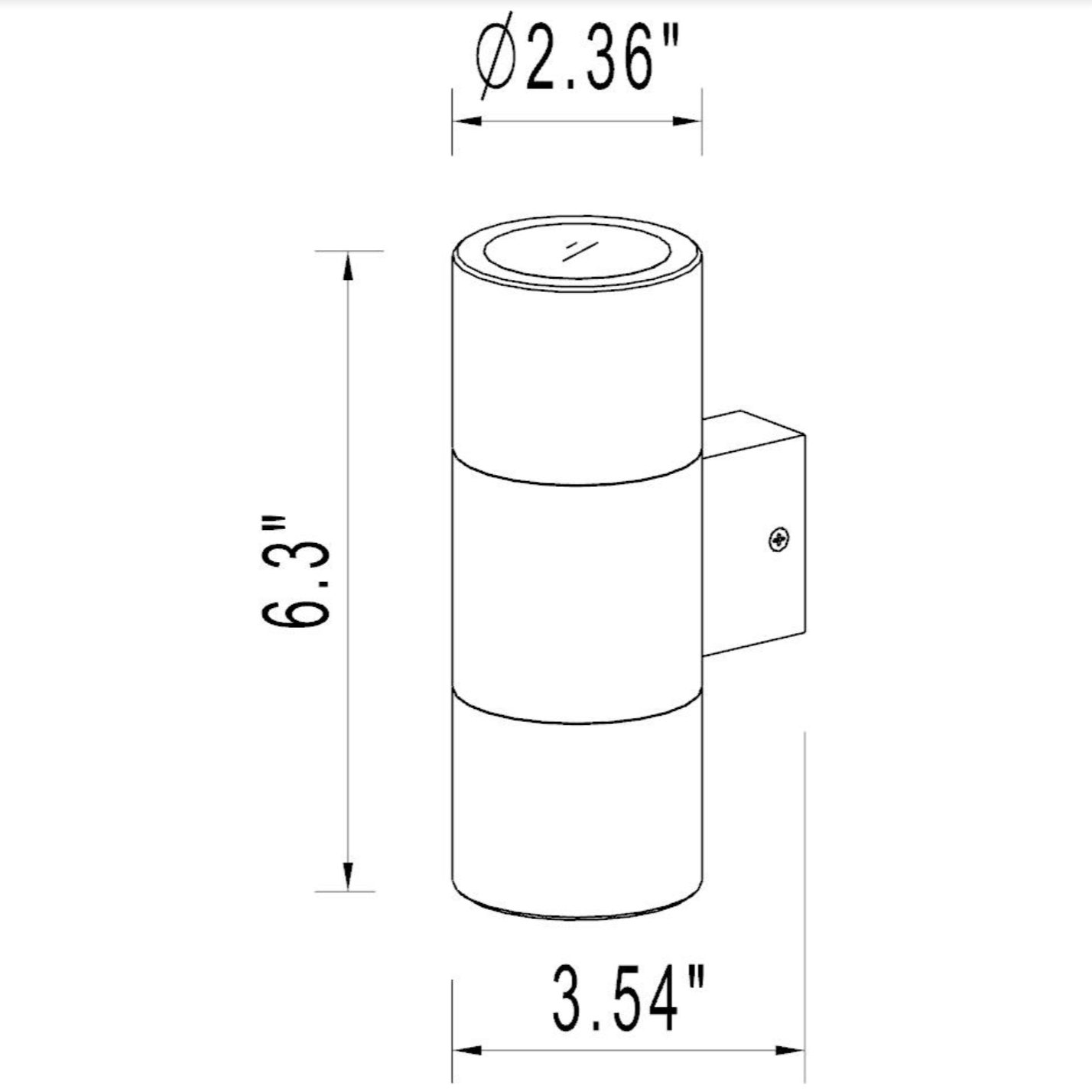 Stelvio Sconce Antique Brass Finish Up/Down Light