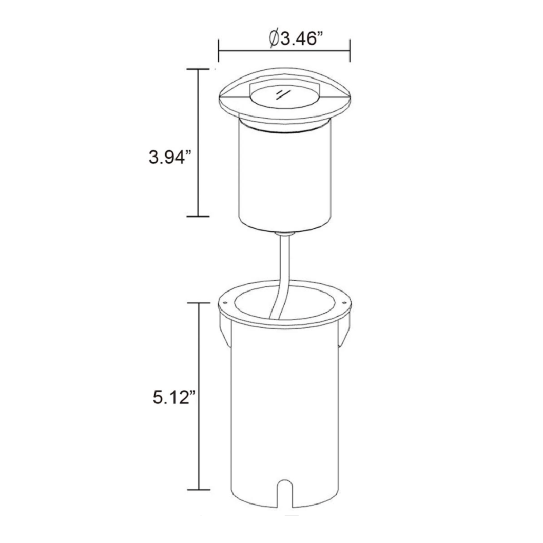 Stel-Path Black Well Light