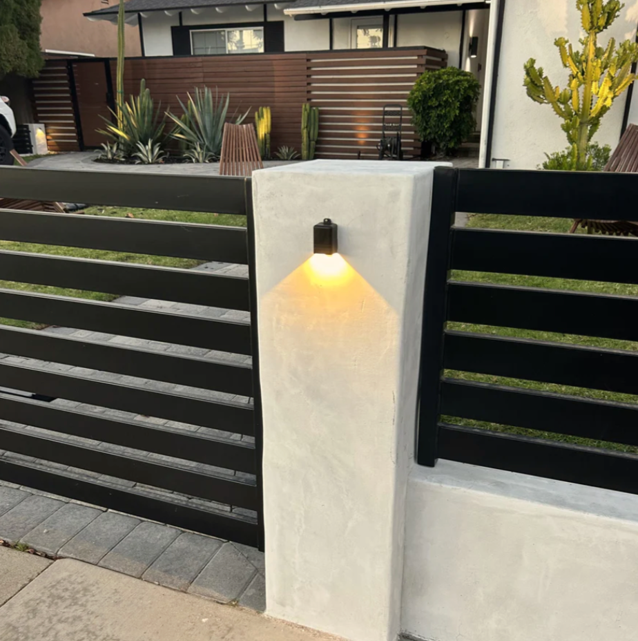 Edme Black Brass Mini Sconce