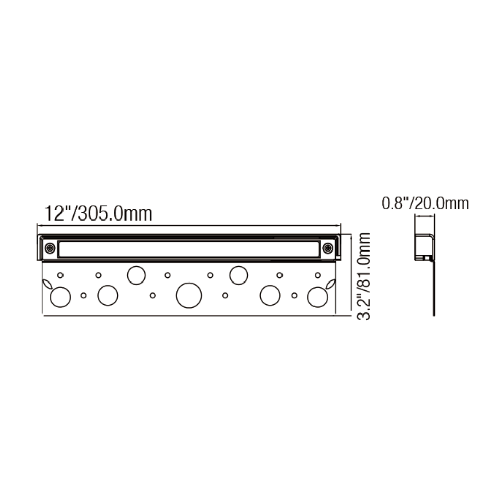Tulay Black Brass Hardscape Light