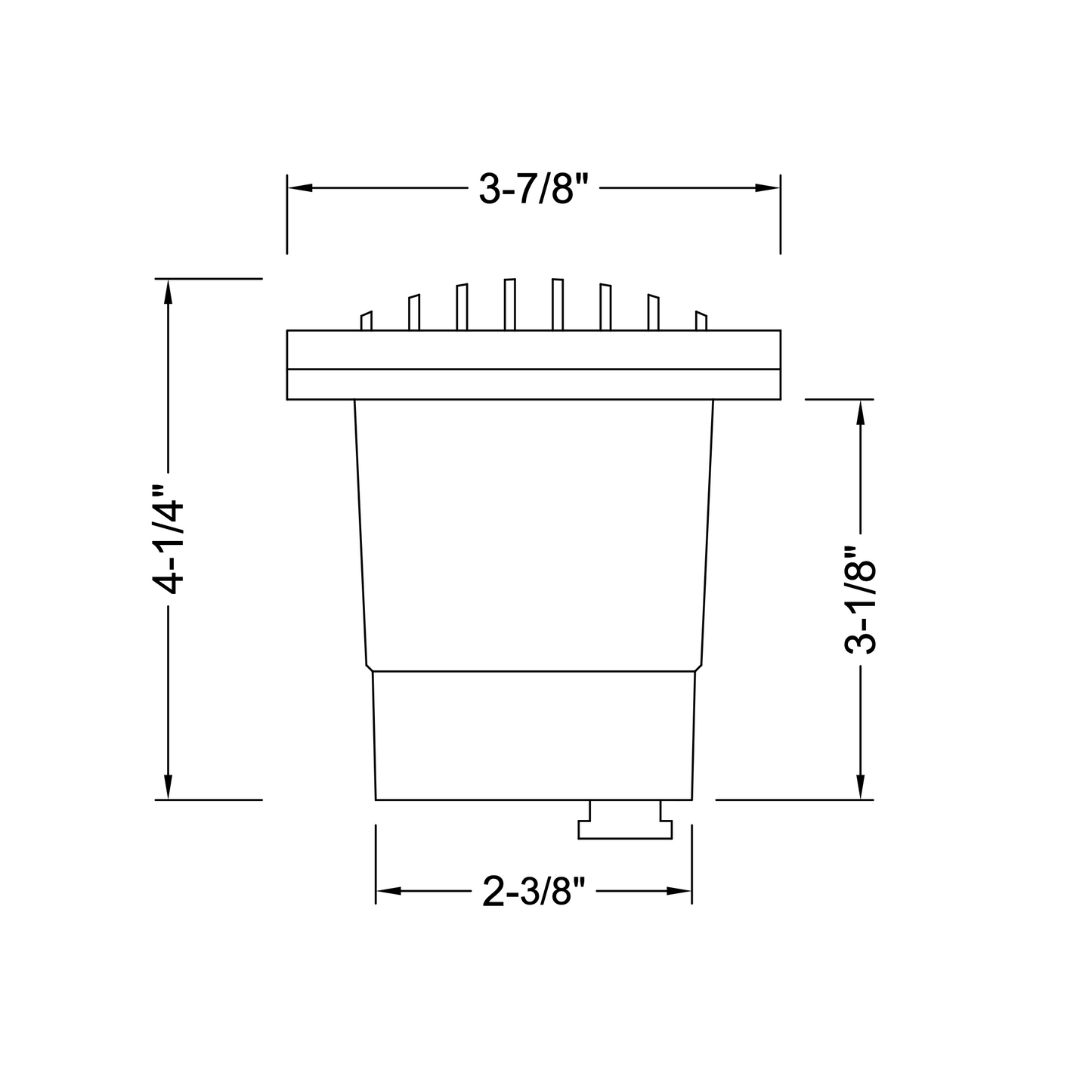 Tulay Brass In-Ground Well Light