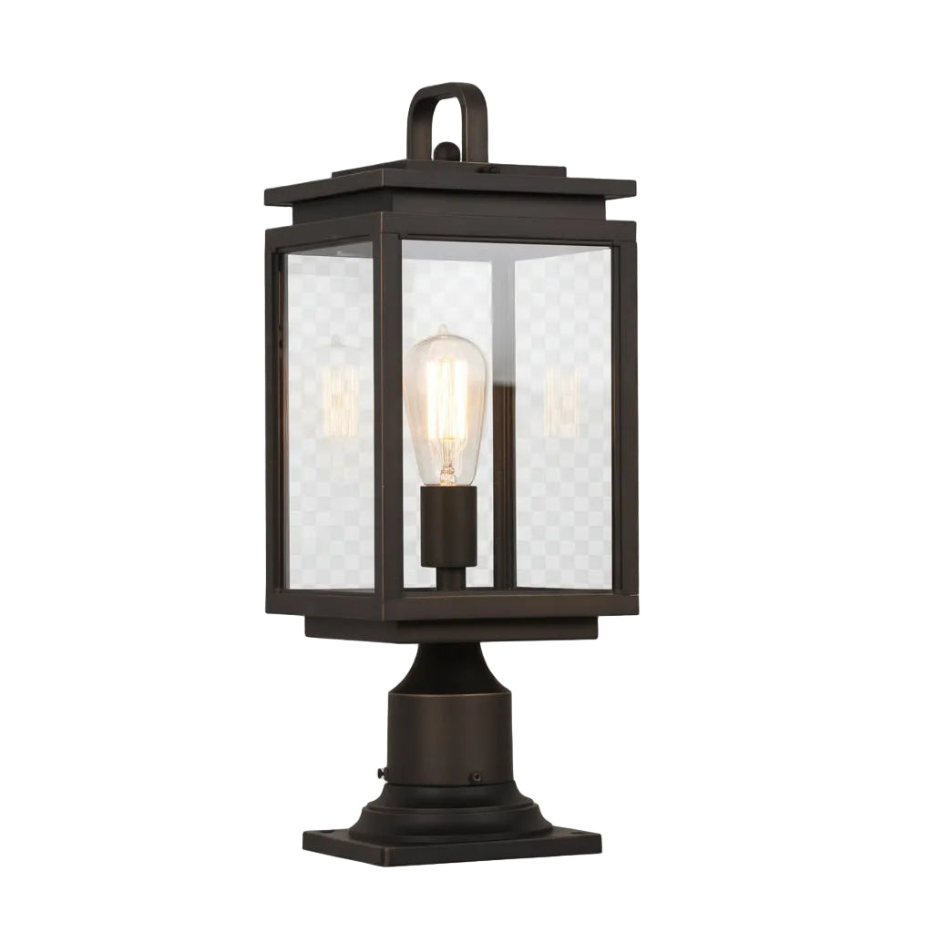 Aldgate Antique Bronze Outdoor Post Lantern