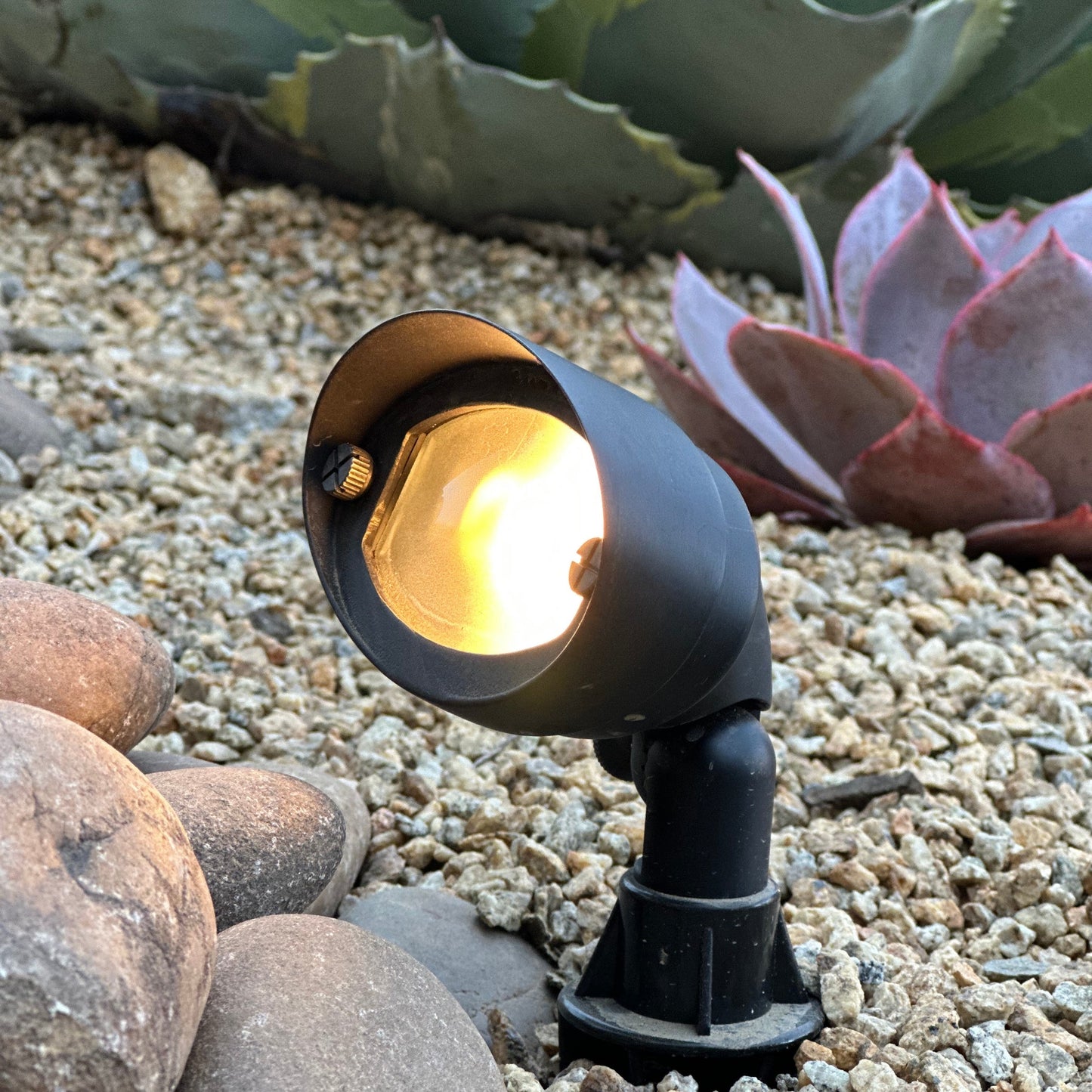 Tulay Black Oval Flood Light