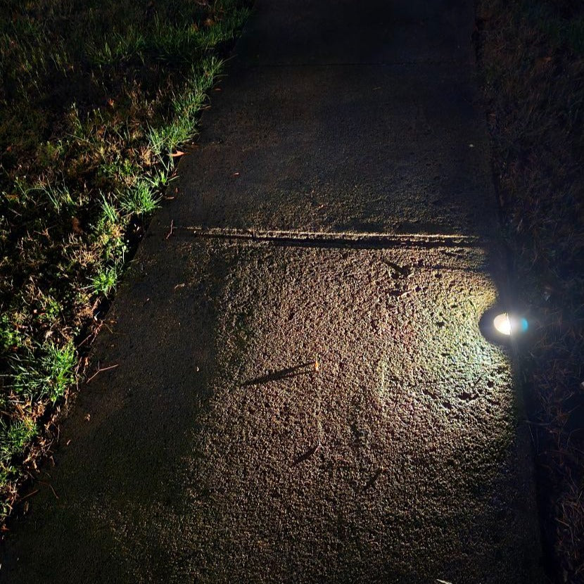 Deck-Path Brass Surface Light