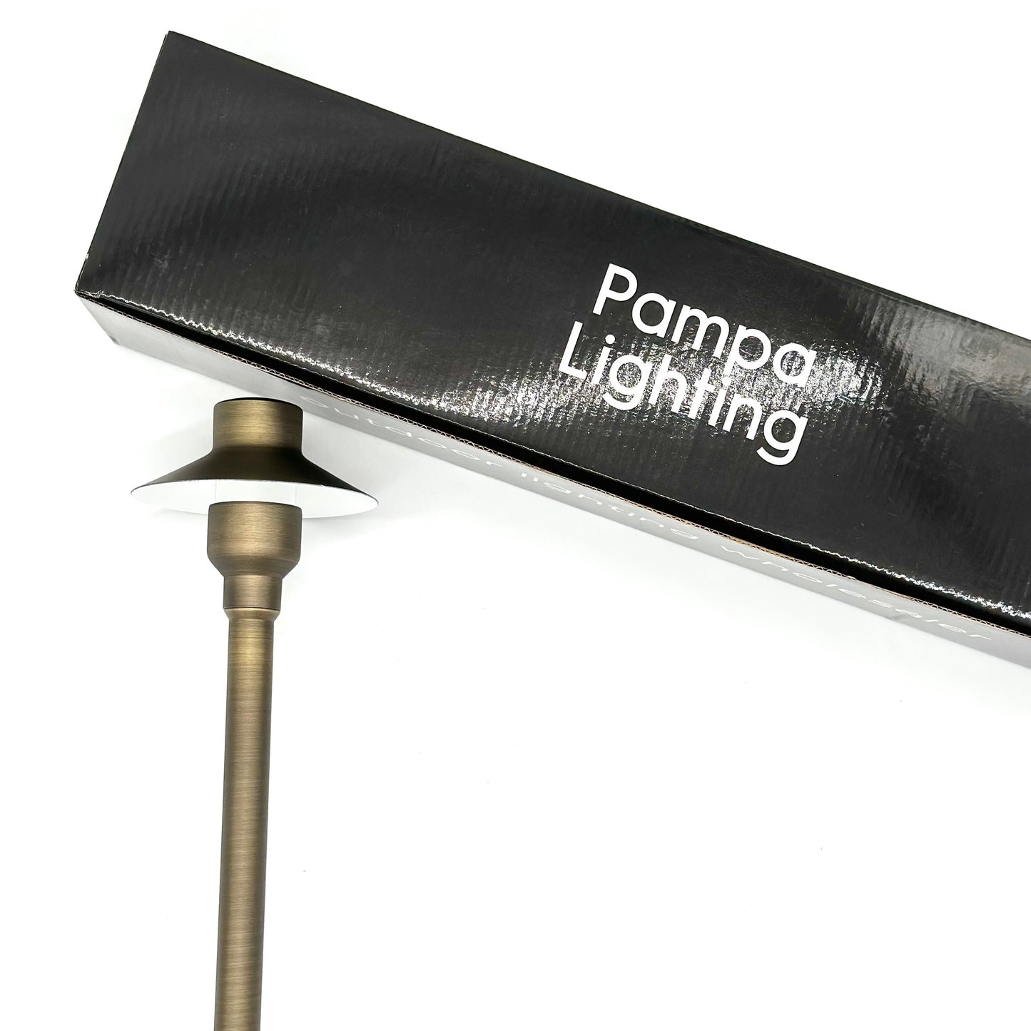 Tulay SH 18" Antique Brass Path Light