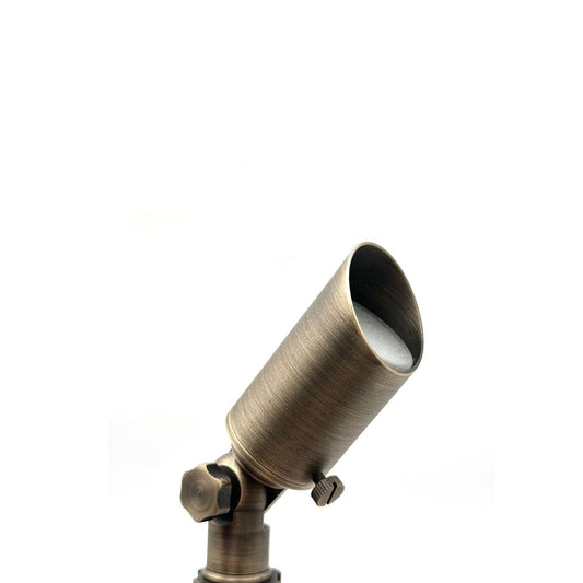 Mortirolo Antique Brass Mini Spotlight