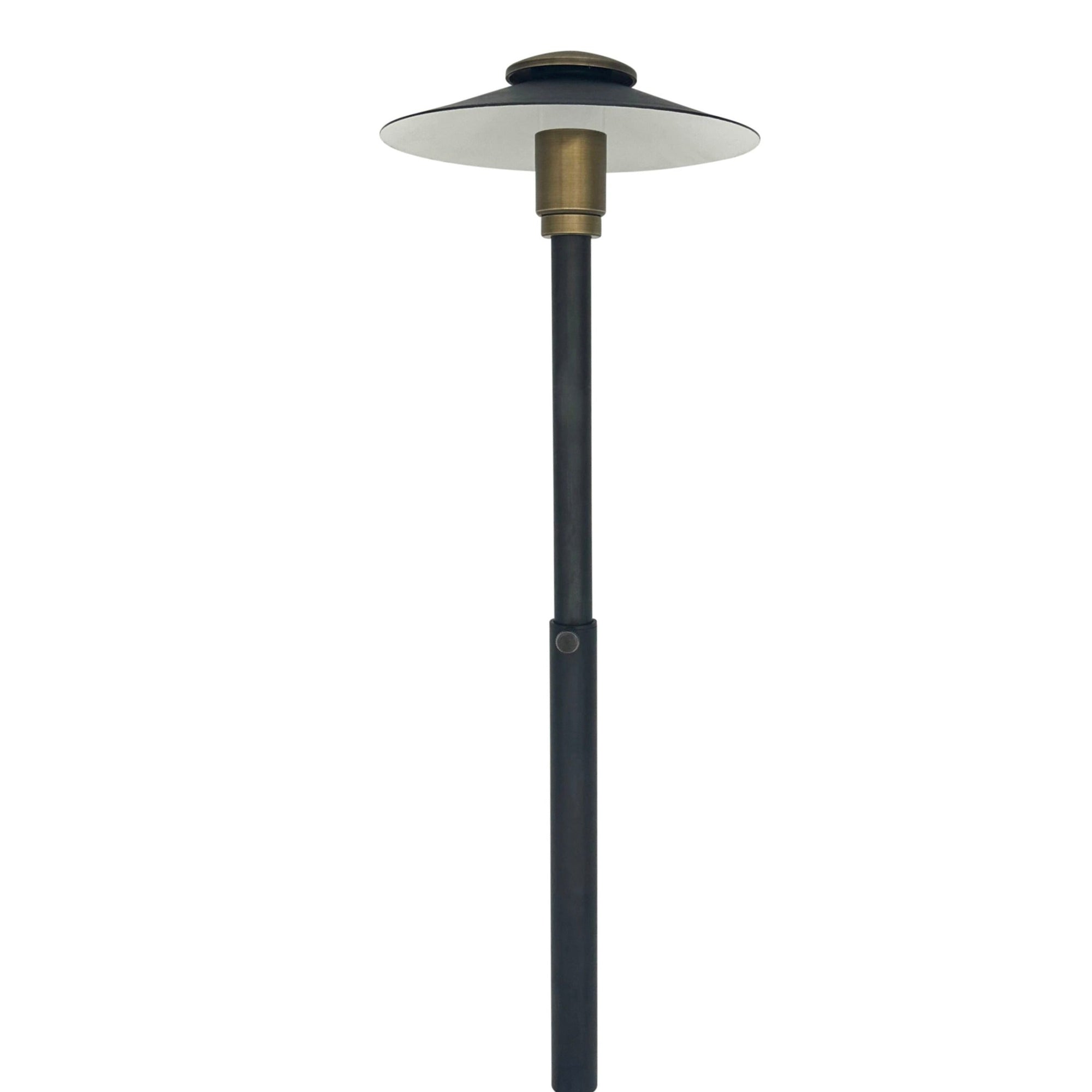 Stelvio Black Brass Adjustable Pathlight