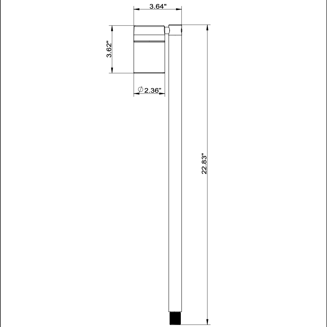 Rondo Stainless Steel Pathlight