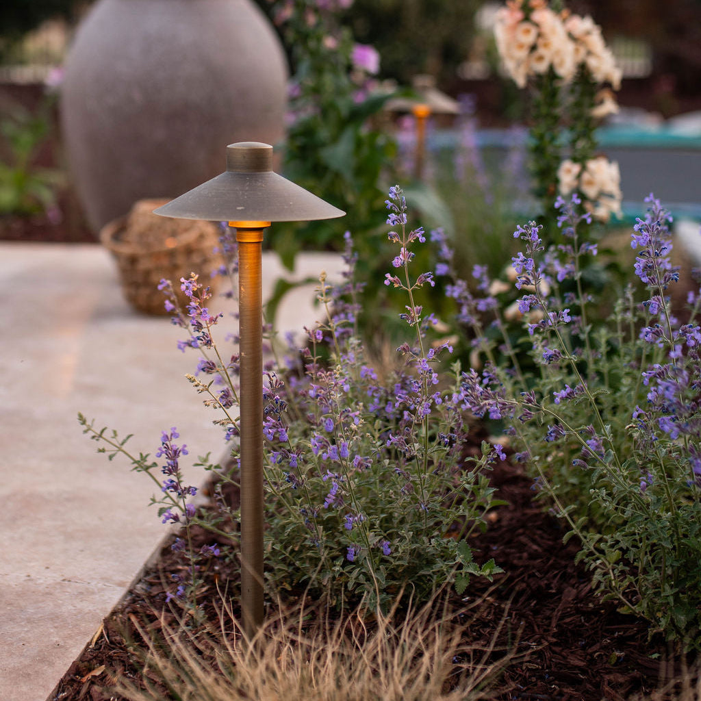Tulay BH 18" Brass Path Light