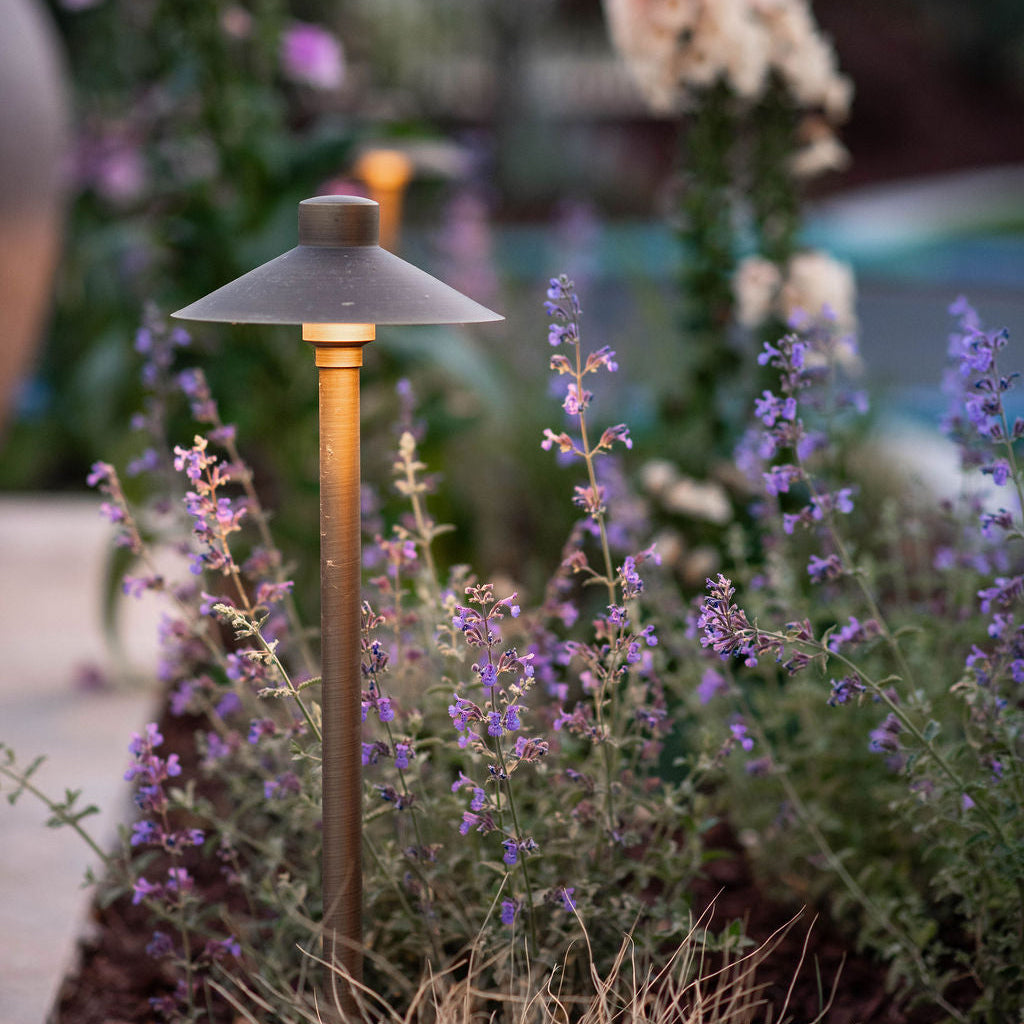 Tulay BH 18" Brass Path Light