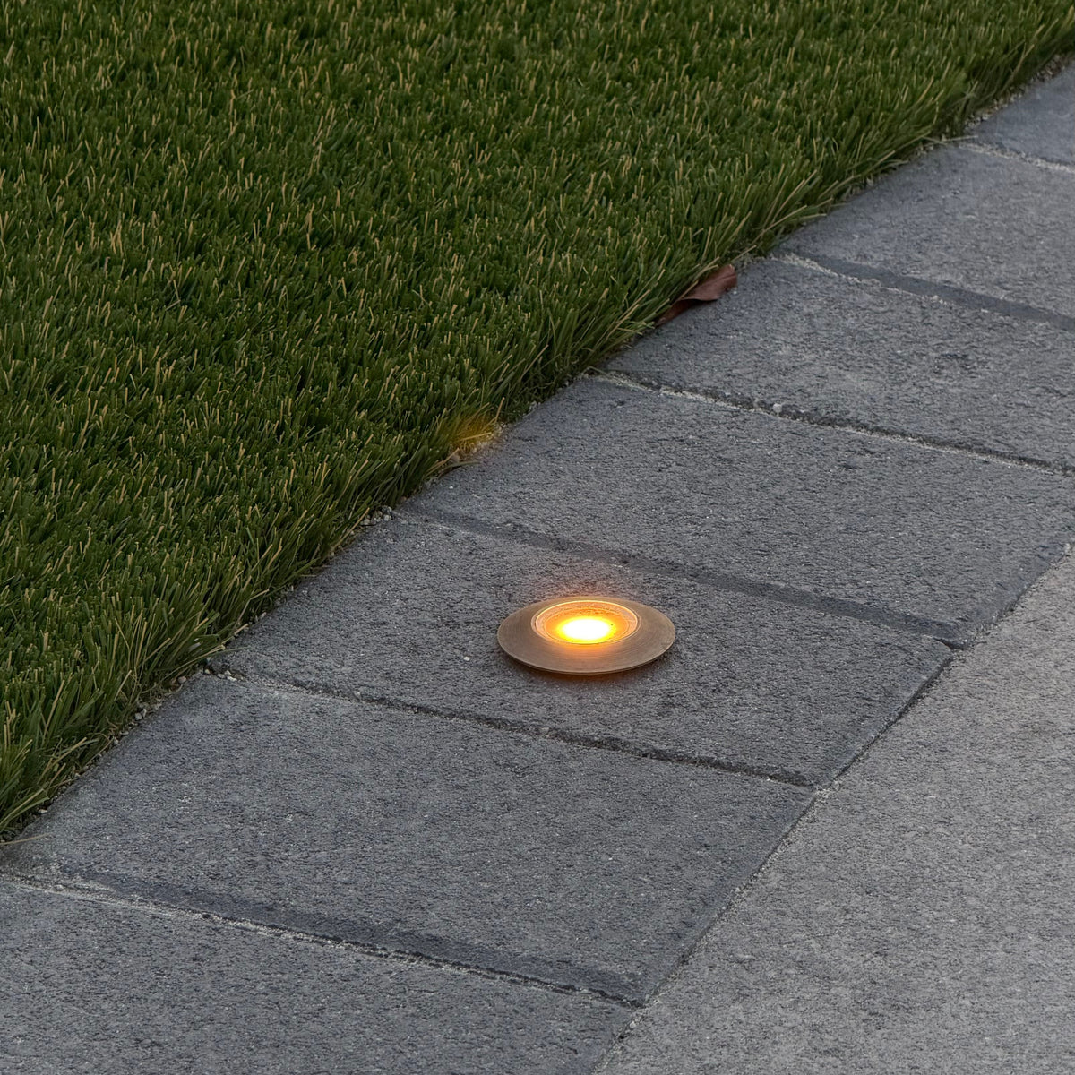 Mortirolo Brass In Ground Well Light