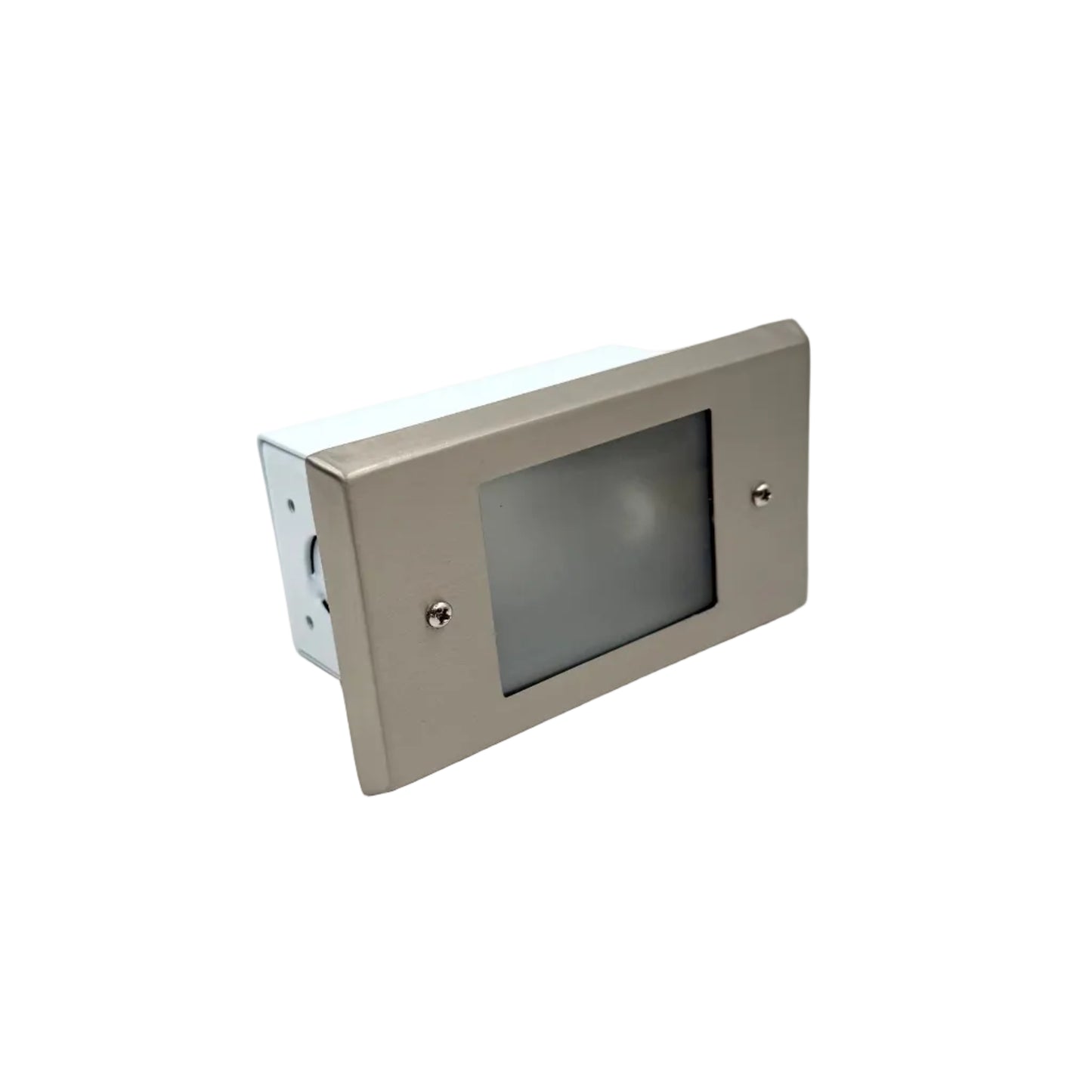 Tulay Brass Small Frosted Step Light