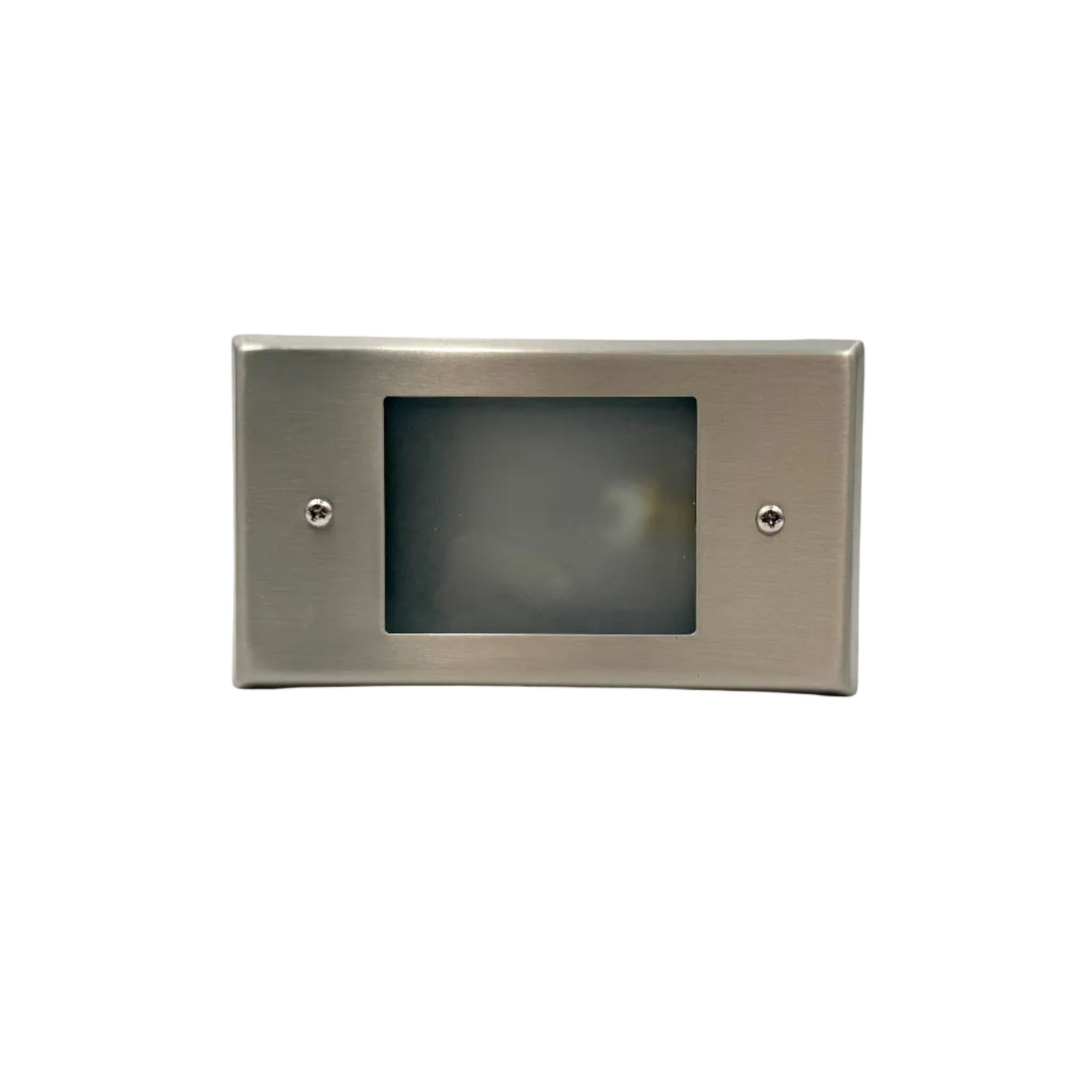 Tulay Brass Small Frosted Step Light