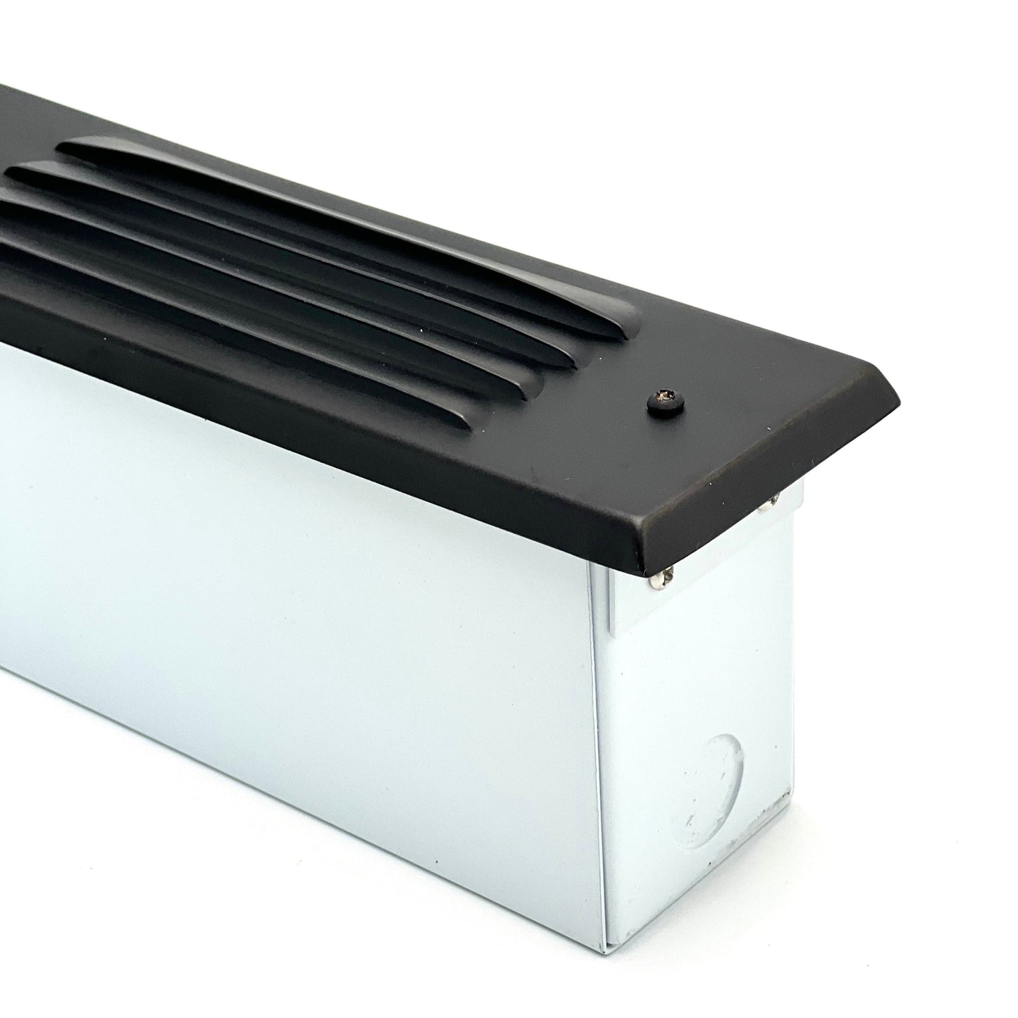 Tulay Black Brass Louvered Steplight