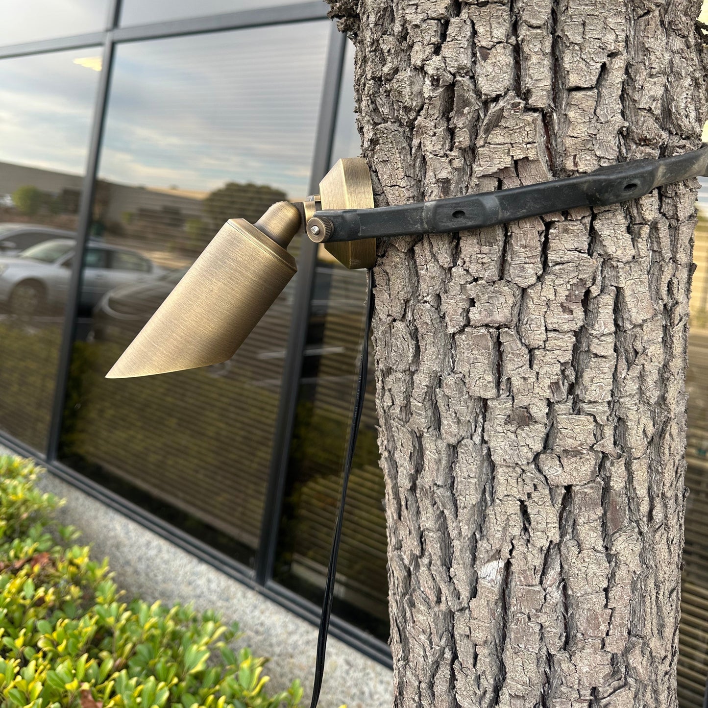 Stelvio Antique Brass Down Light