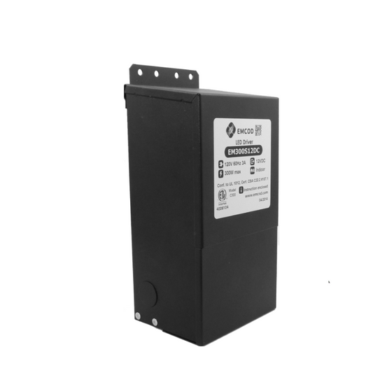 150-600W Black Dimmable Transformer