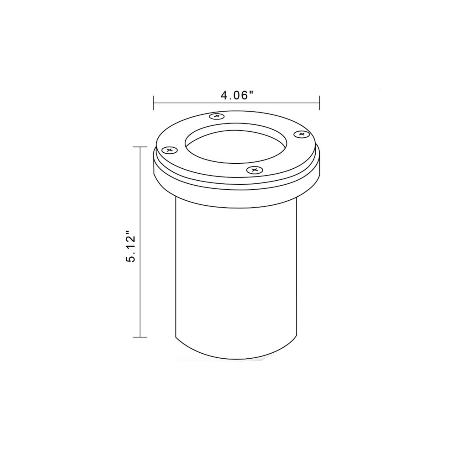 Rein Bronze Well Light