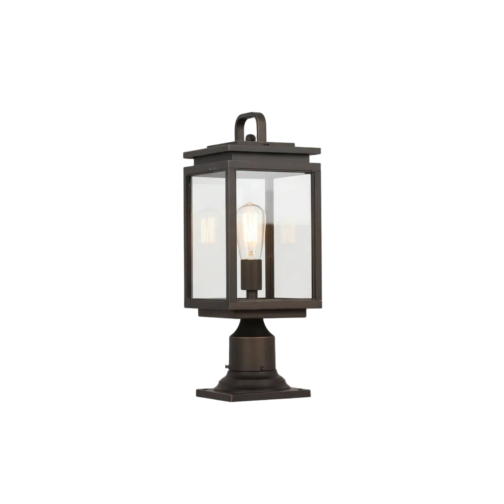 Aldgate Antique Bronze Outdoor Post Lantern