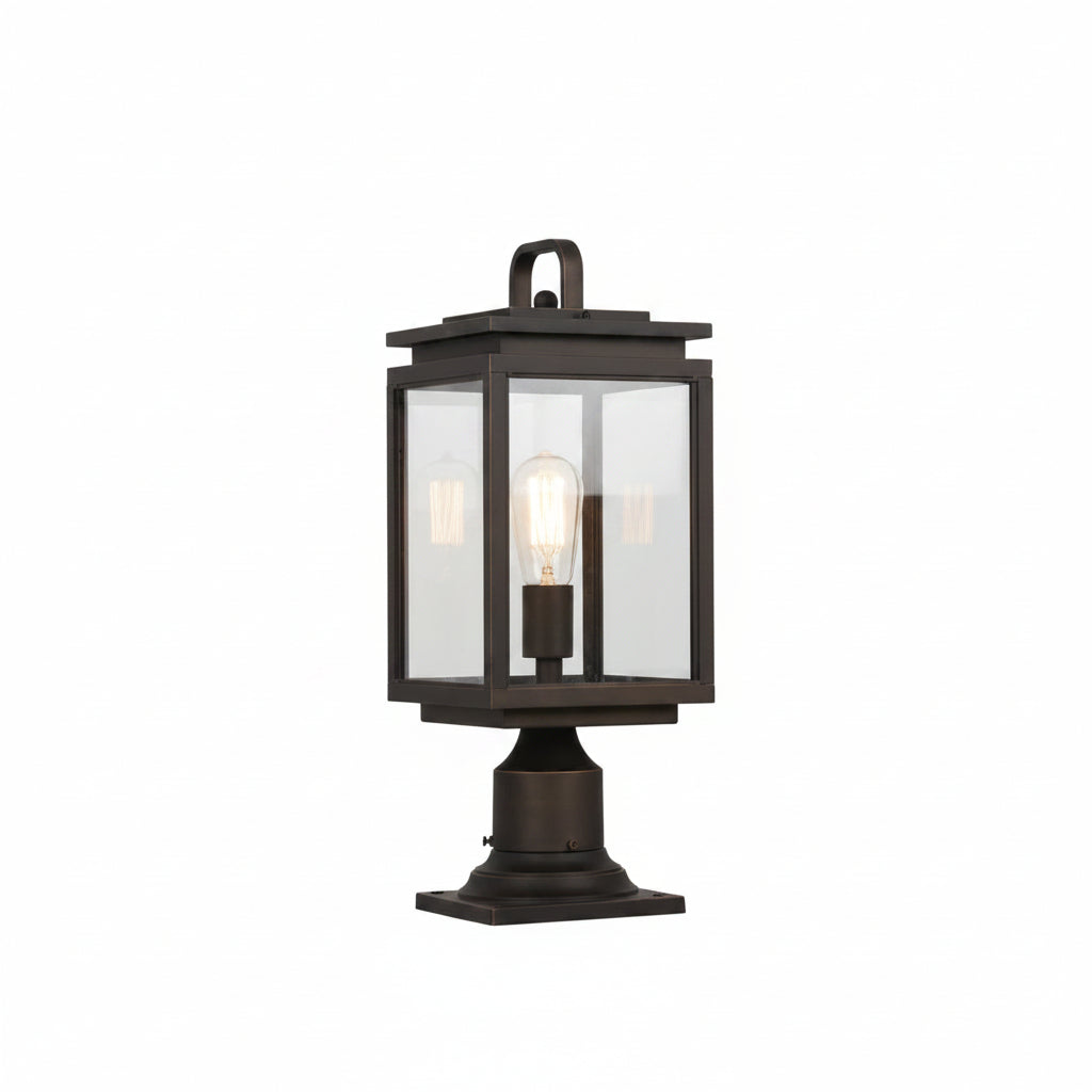 Aldgate Antique Bronze Outdoor Post Lantern