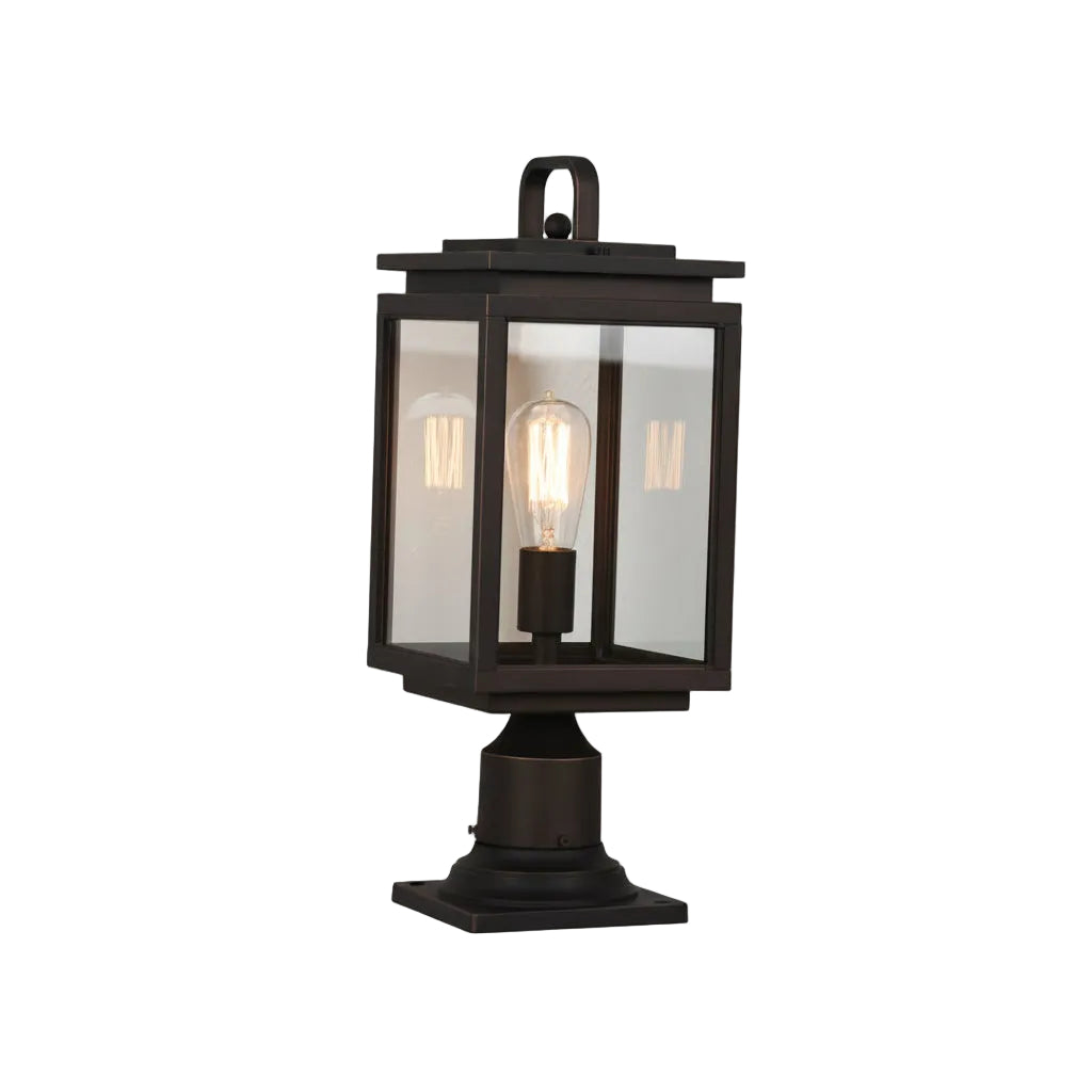 Aldgate Antique Bronze Outdoor Post Lantern