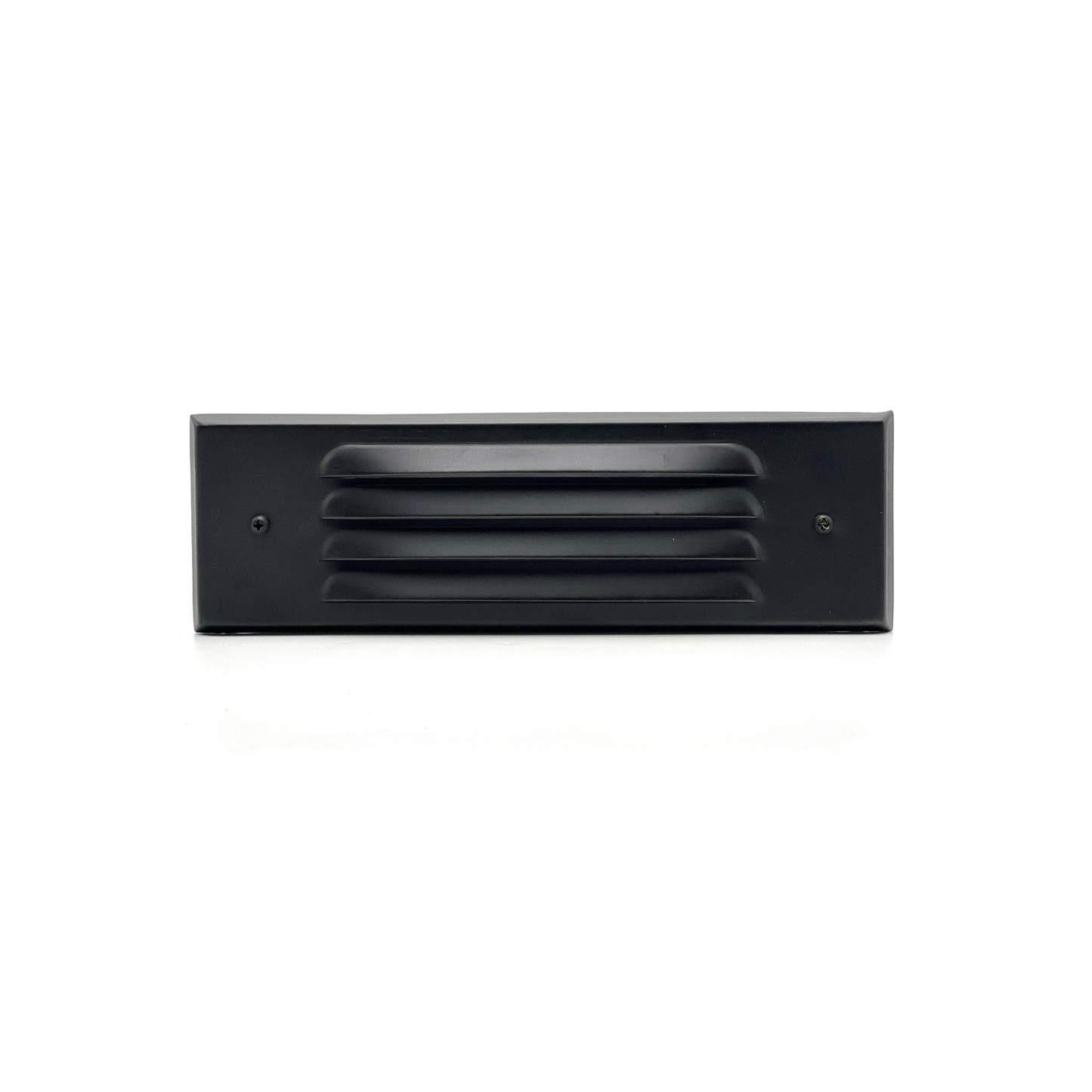 Tulay Black Brass Louvered Steplight