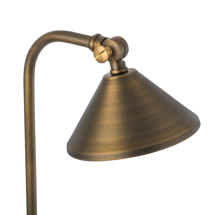 Tulay Bell Antique Brass Path Light